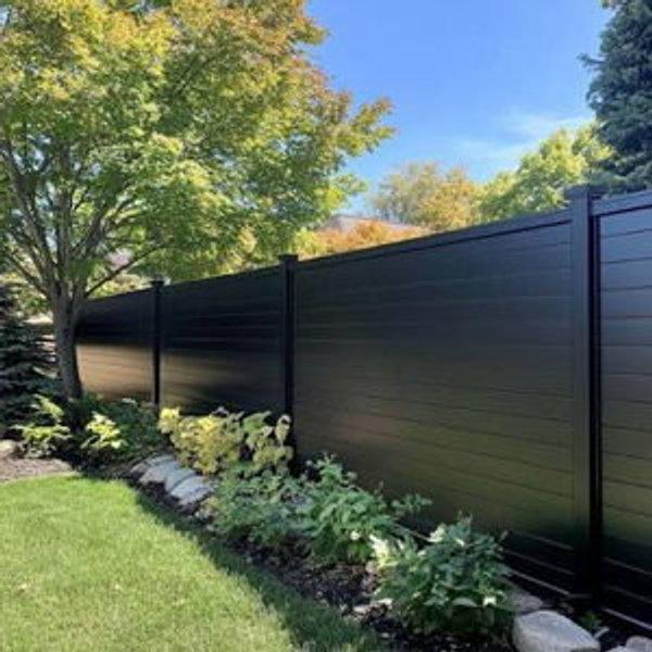 Installing a privacy fence