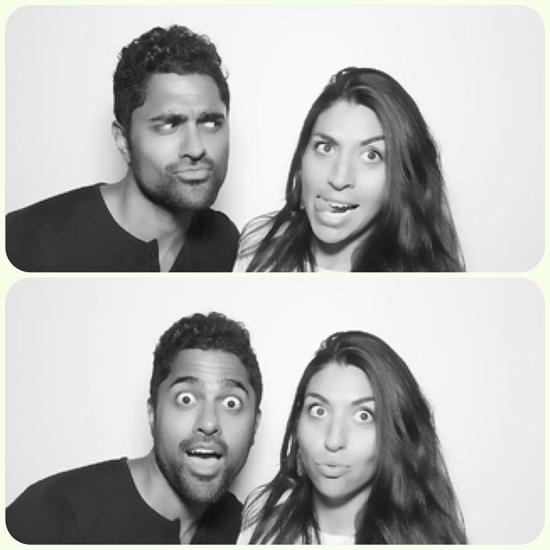 Making faces @ the Bastille show in the Hollywood Palladium