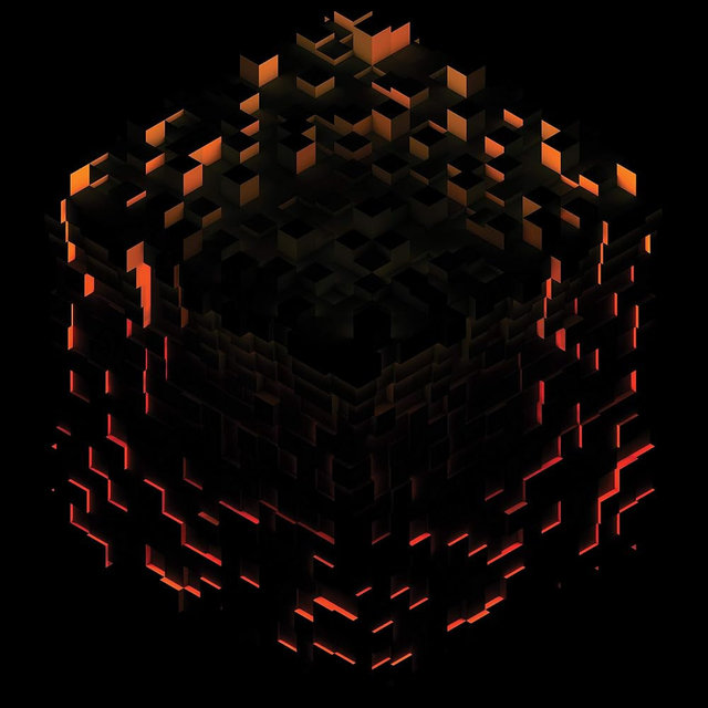 Minecraft Volume Beta - Red Orange & Yellow Splatter