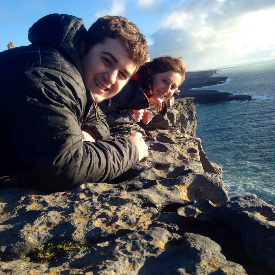 In January 2014 Michelle and Stafford traveled to Ireland as a part of Elon's study abroad program