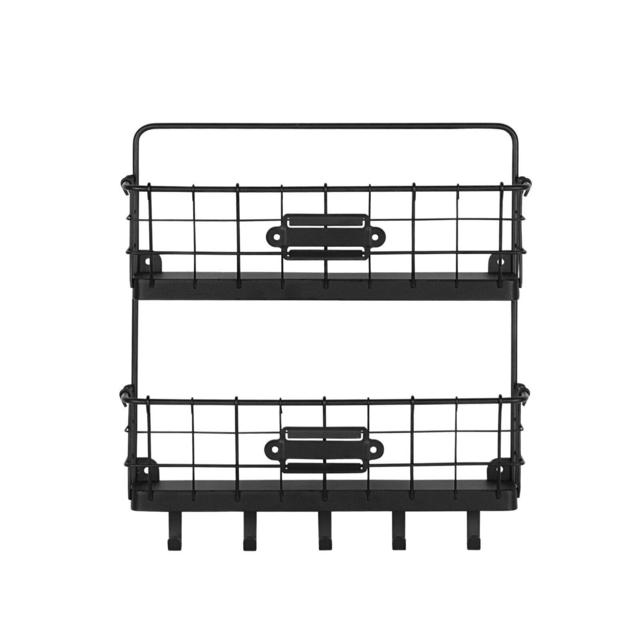 Dickinson 2-Tier Letter Holder Organizer with Wall Baskets