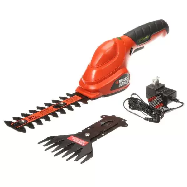 6 in. 3.6V Lithium-Ion Cordless 2-in-1 Compact Garden Shears & Trimmer Combo w/ Rechargeable (1) 1.5Ah Battery & Charger
