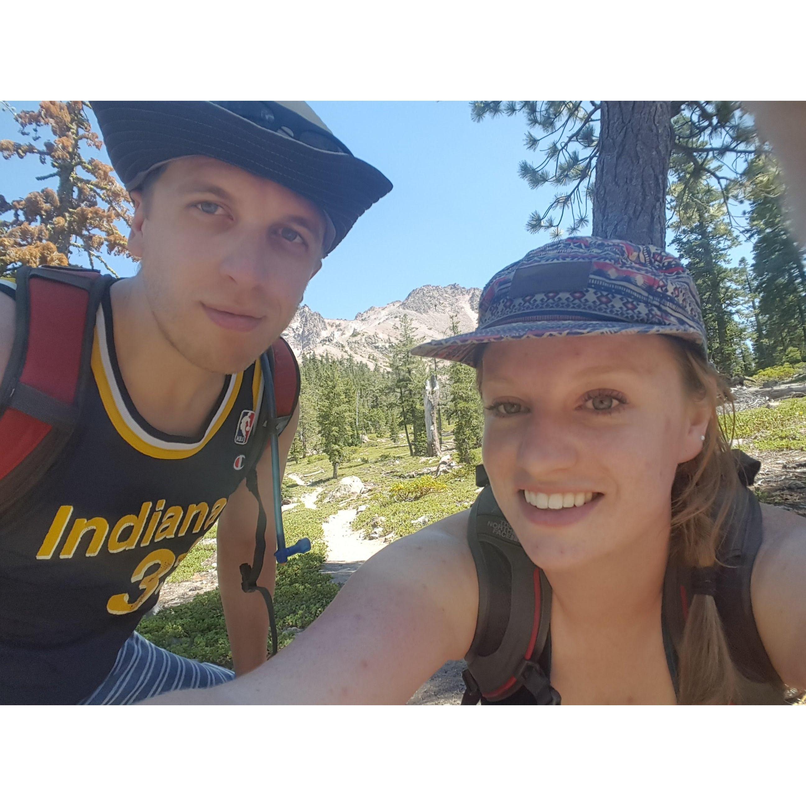 Tough hike to the Backpacker's Campground in Yosemite. Saw two bears right after this picture was taken.