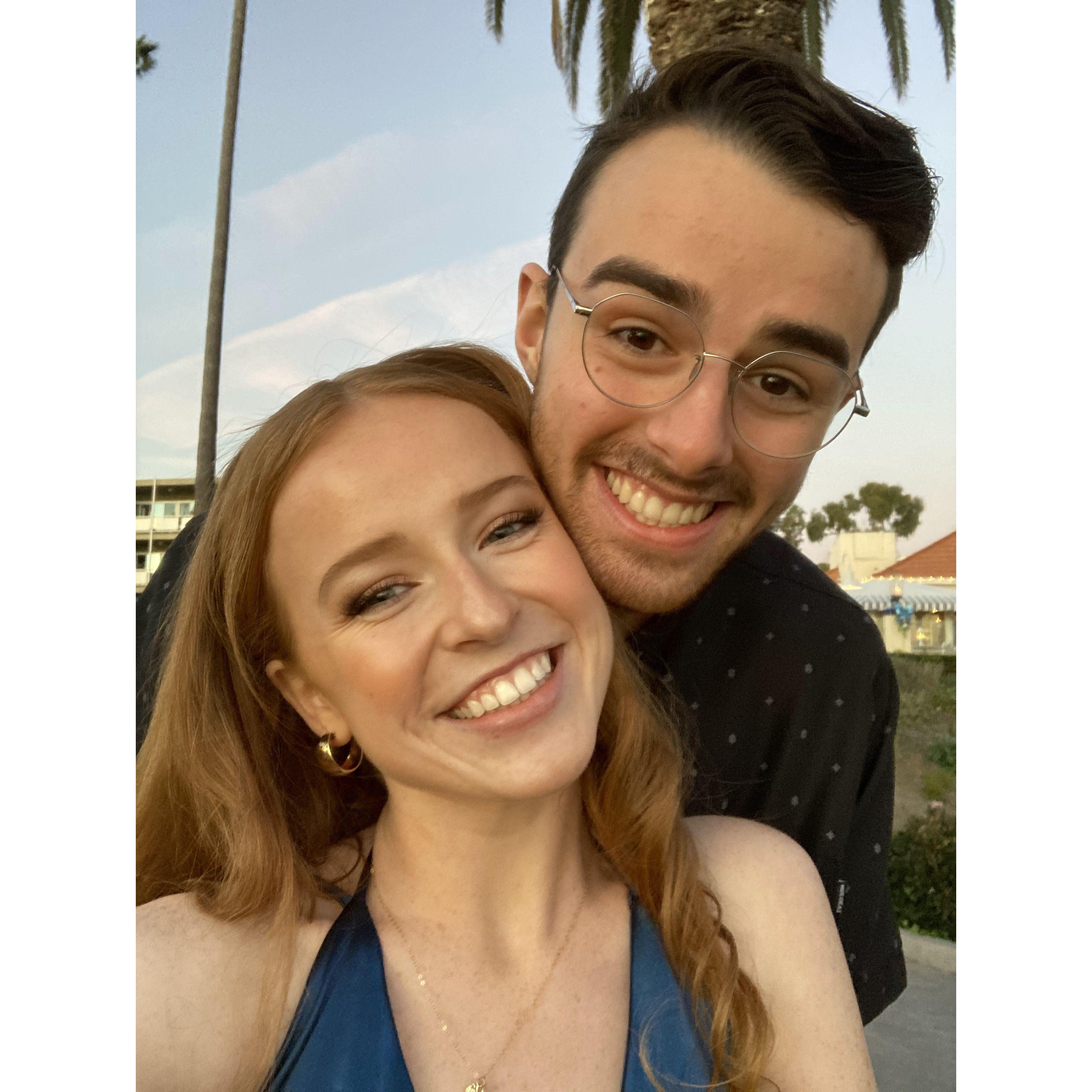 Celebrating our 2 year anniversary- Dec. 11, 2021- Laguna Beach, CA
