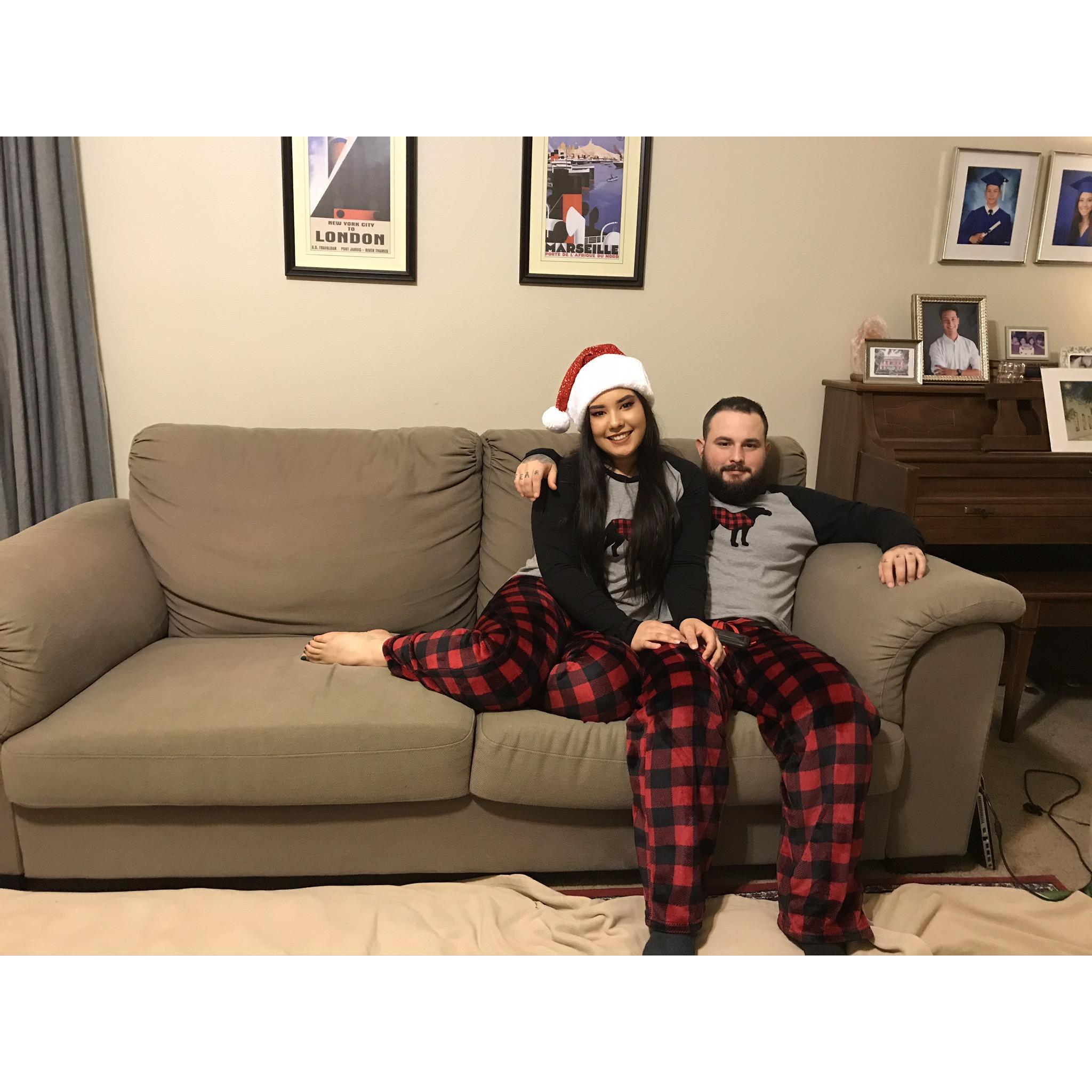 Christmas 2019. Why not matching jammies?