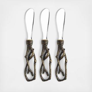 Twig Cheese Knife, Set of 3