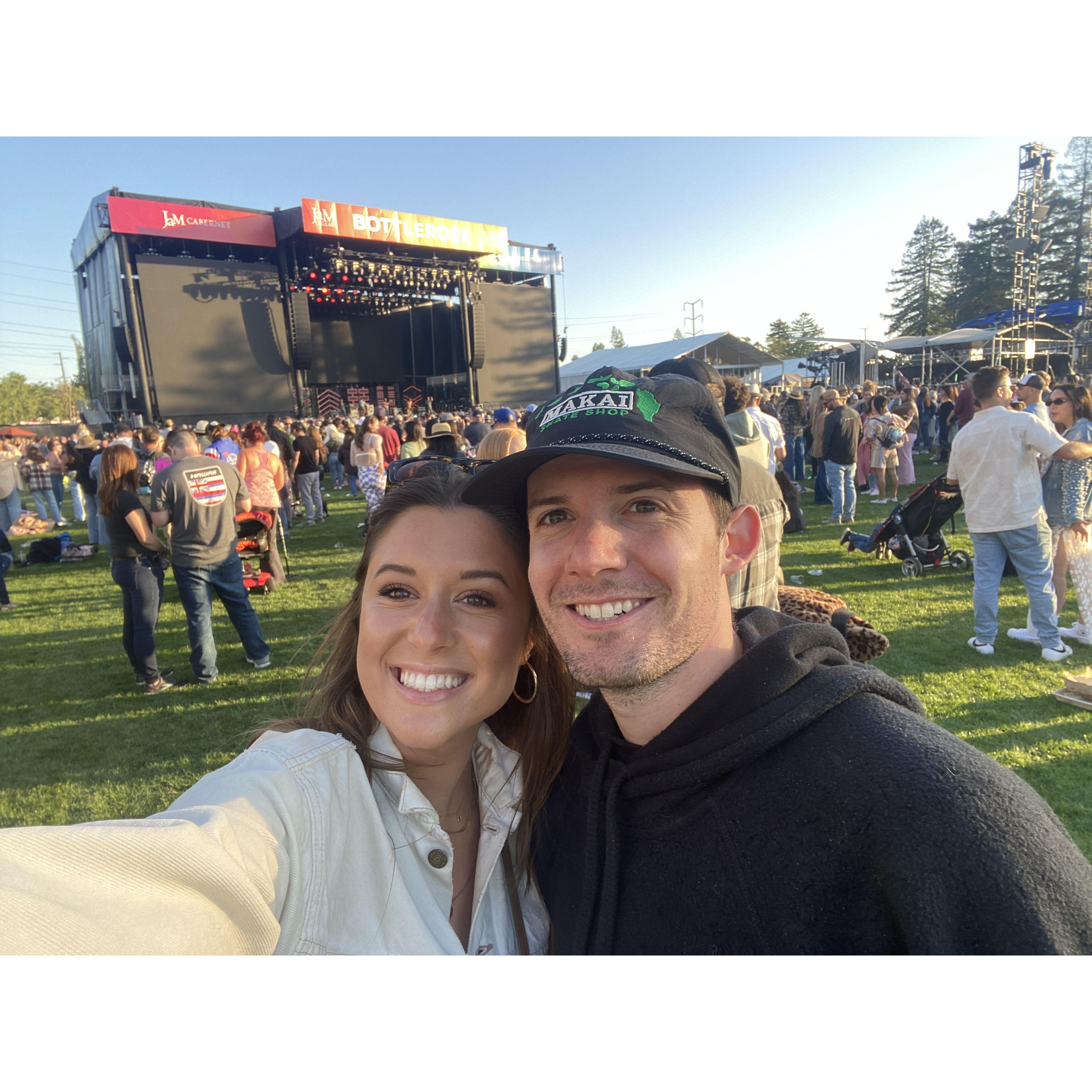 One of our favorite things to do together - outdoor concerts & festivals