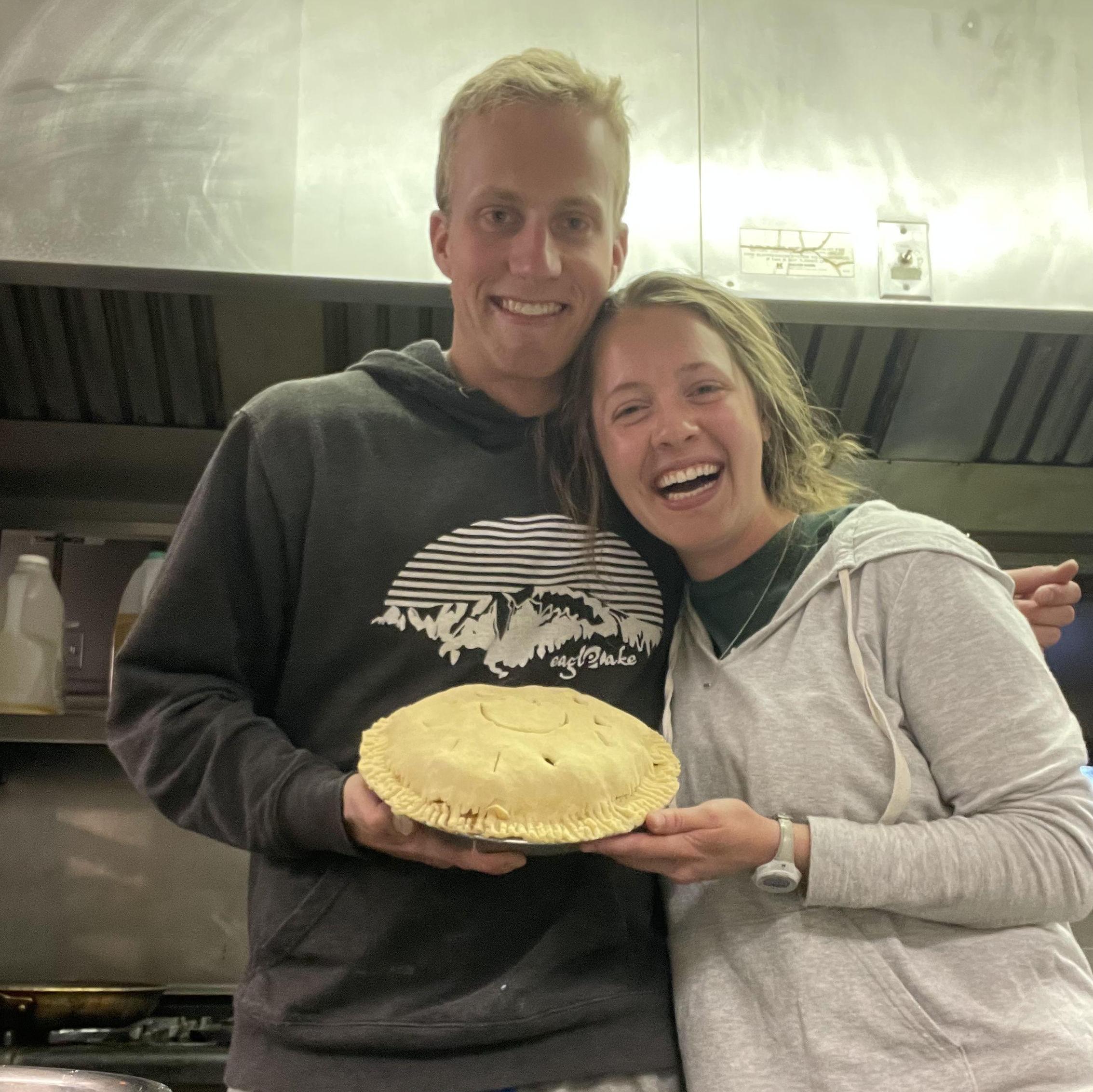 Pie, swing-dancing, and our first kiss;) (4/19/23)