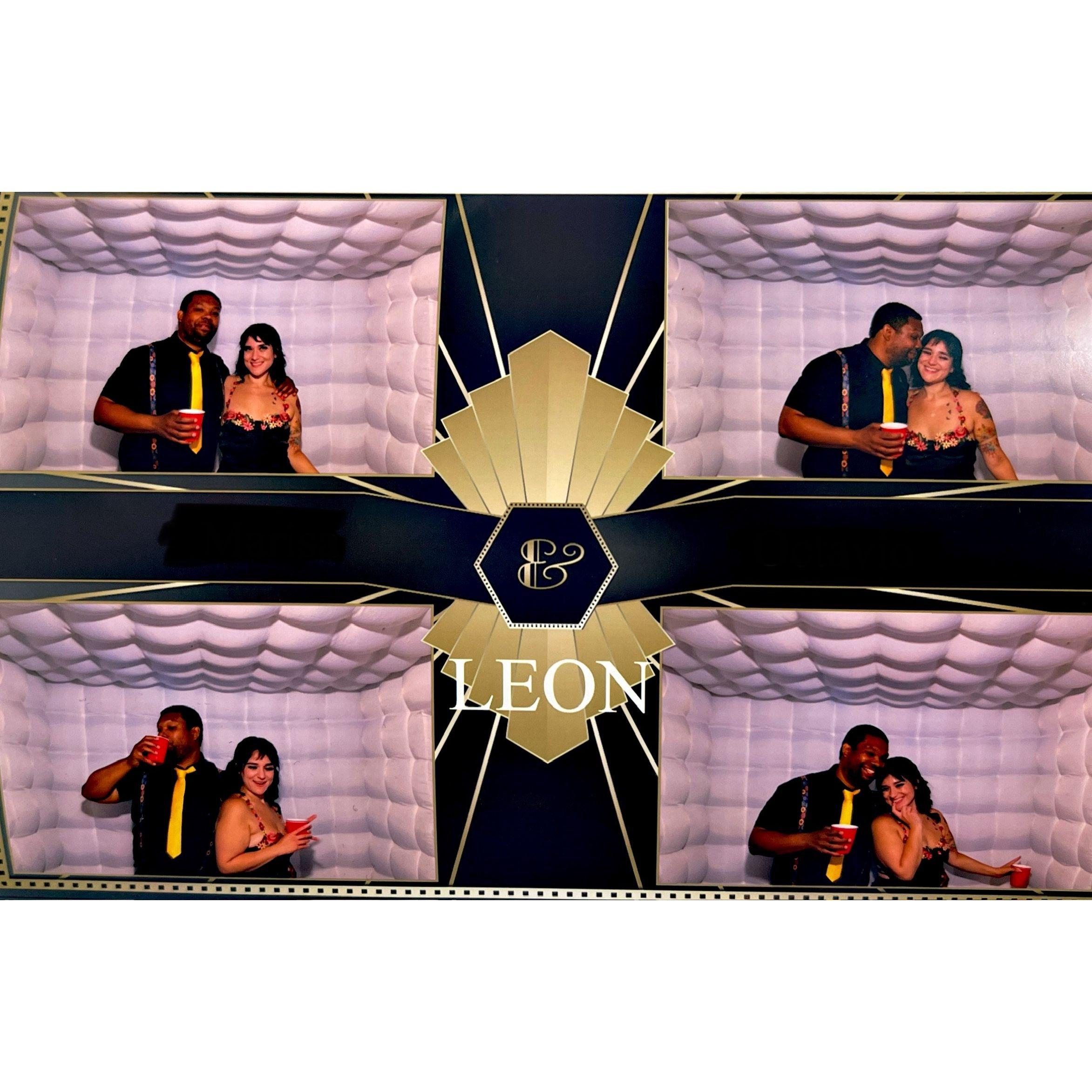 Photobooth at Danny's friend's wedding.