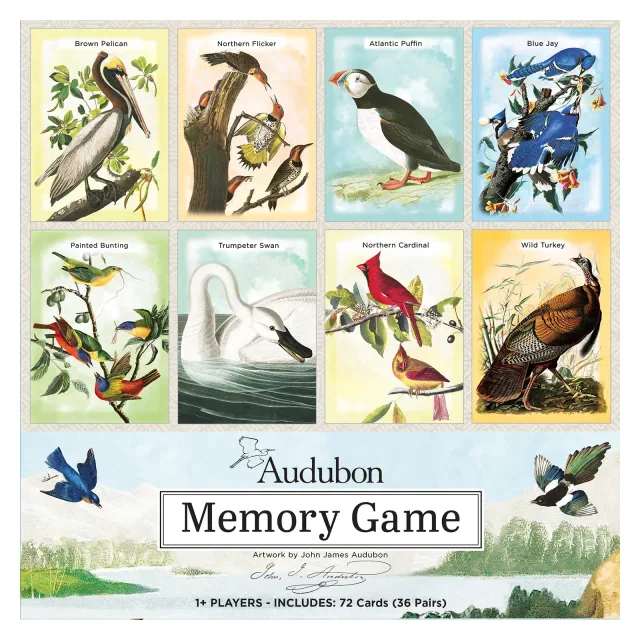 MasterPieces Audubon Memory Matching Game for Adult