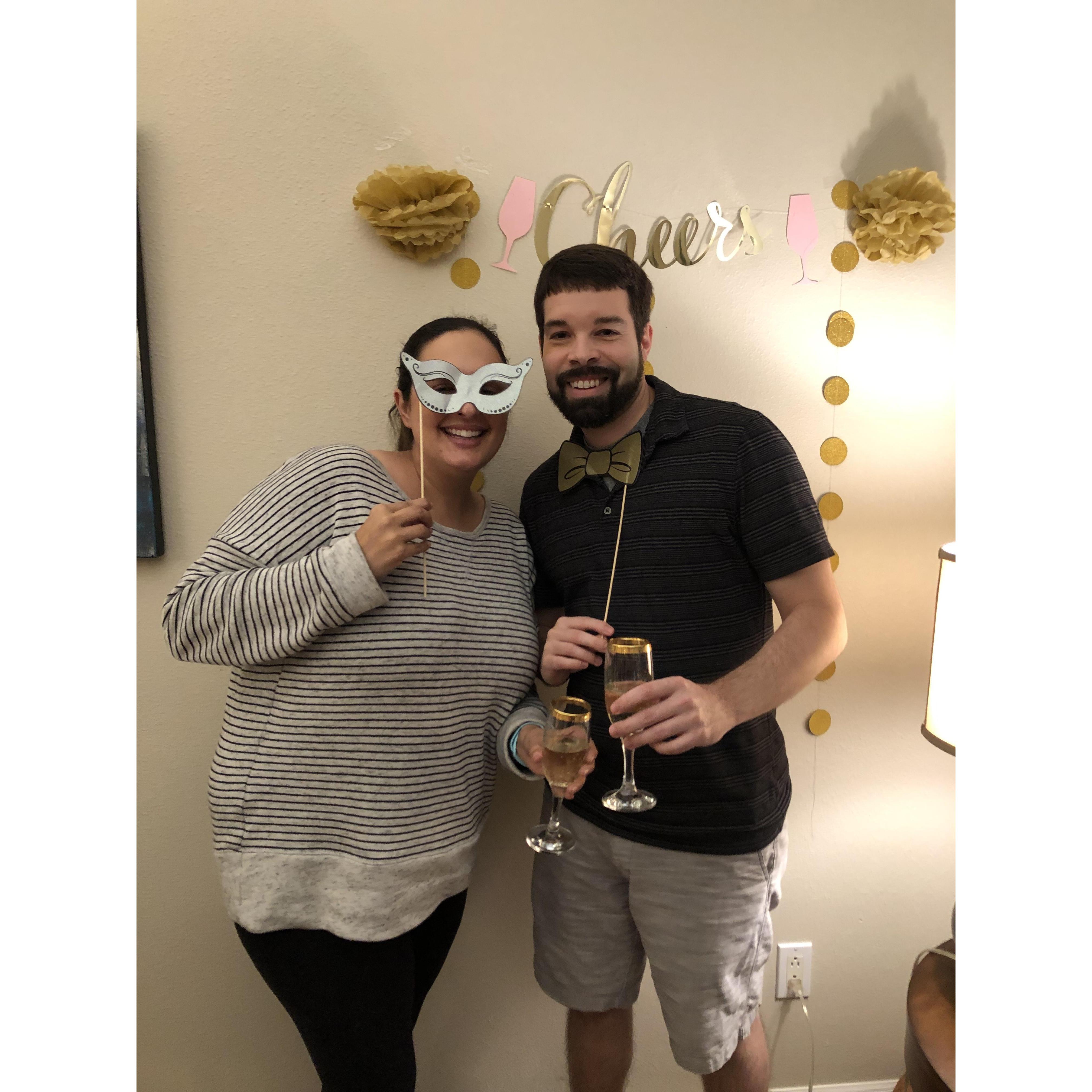First New Year’s Eve together.
