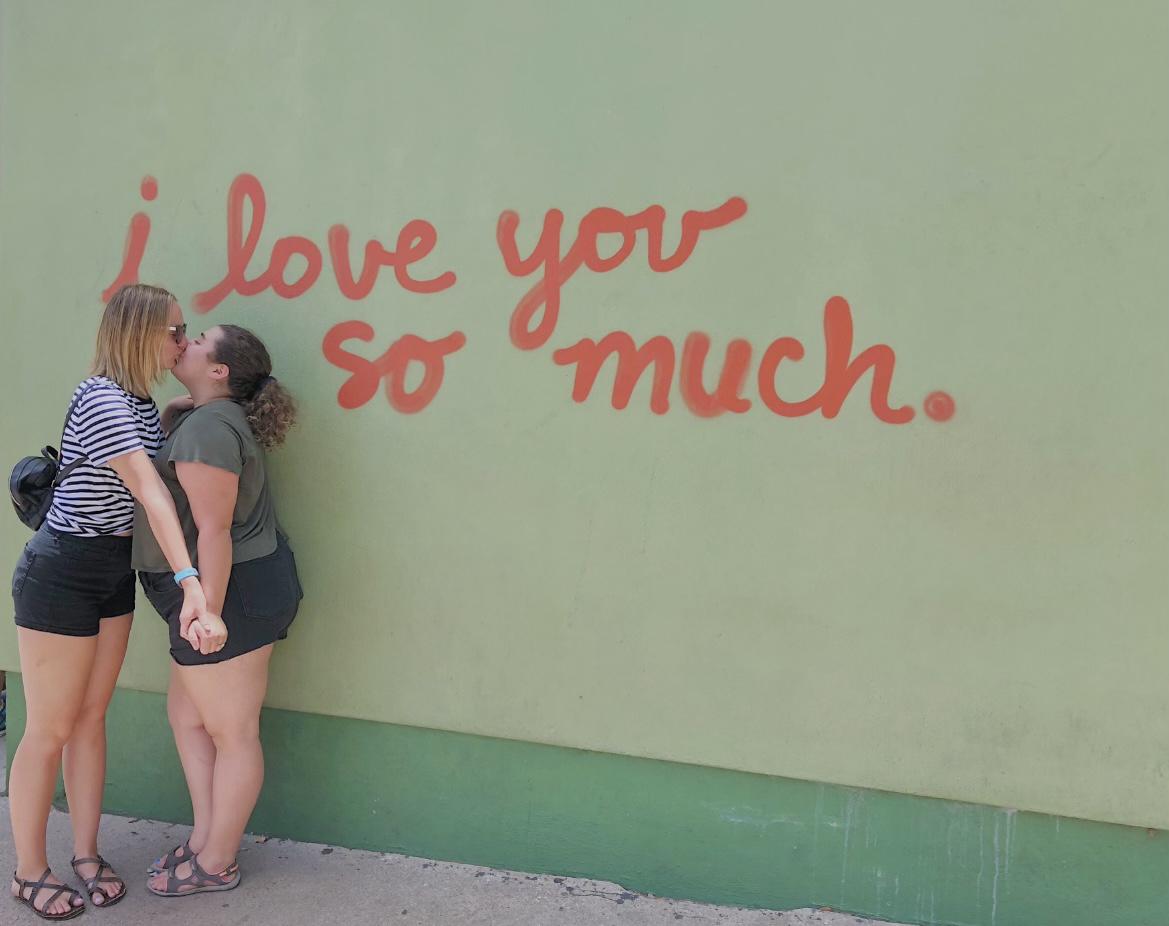 Kara and Bailey in Austin, Tx in 2018