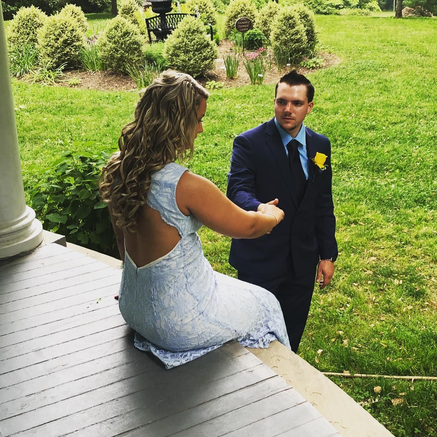 Maddy's senior prom