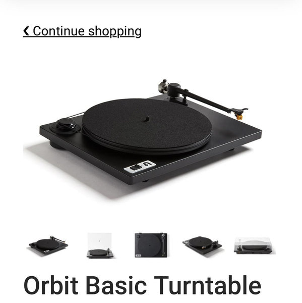 Orbit Basic Turntable