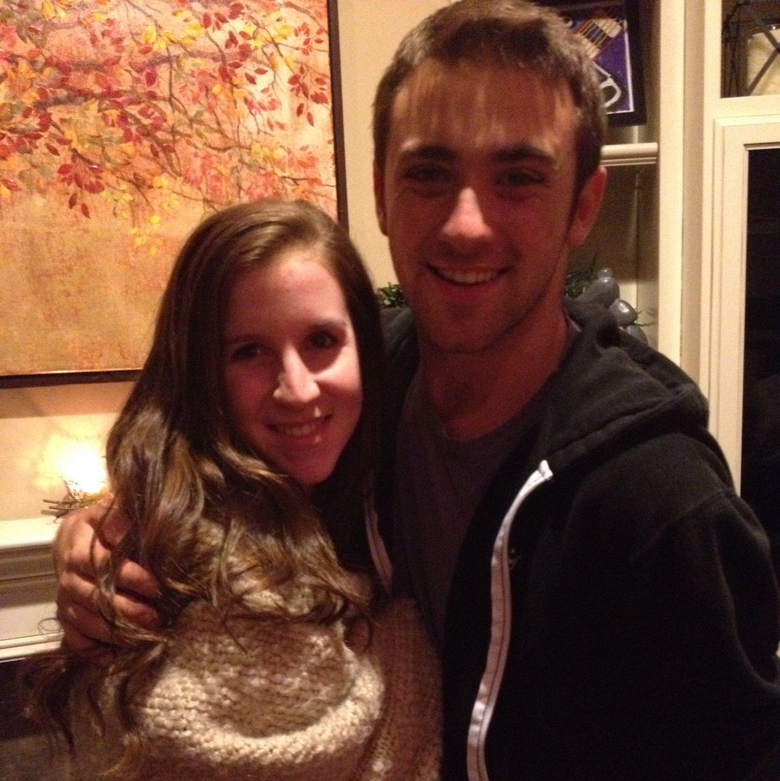 Our first time hanging out after meeting in 2013