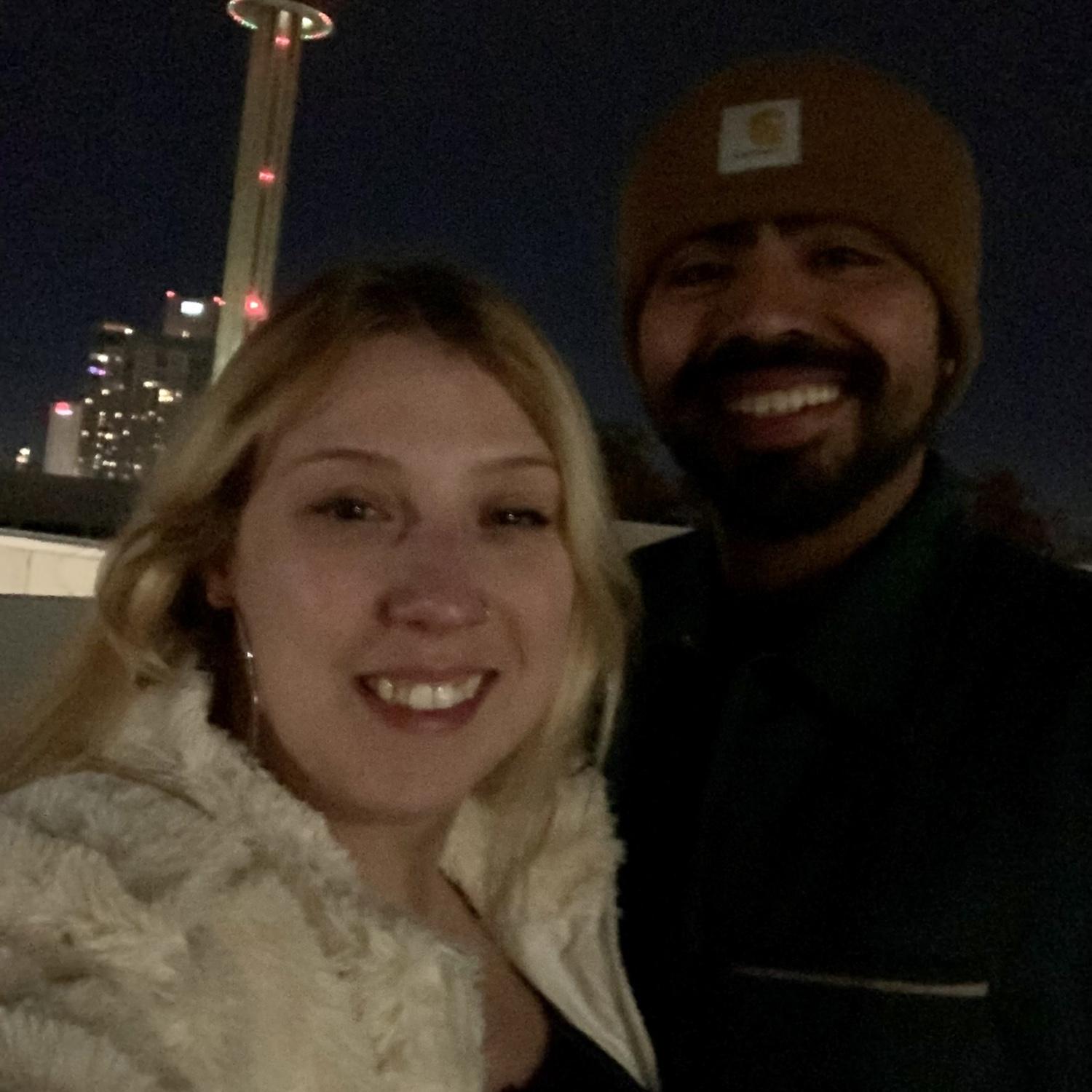 Enjoying the views of downtown San Antonio Jan '23