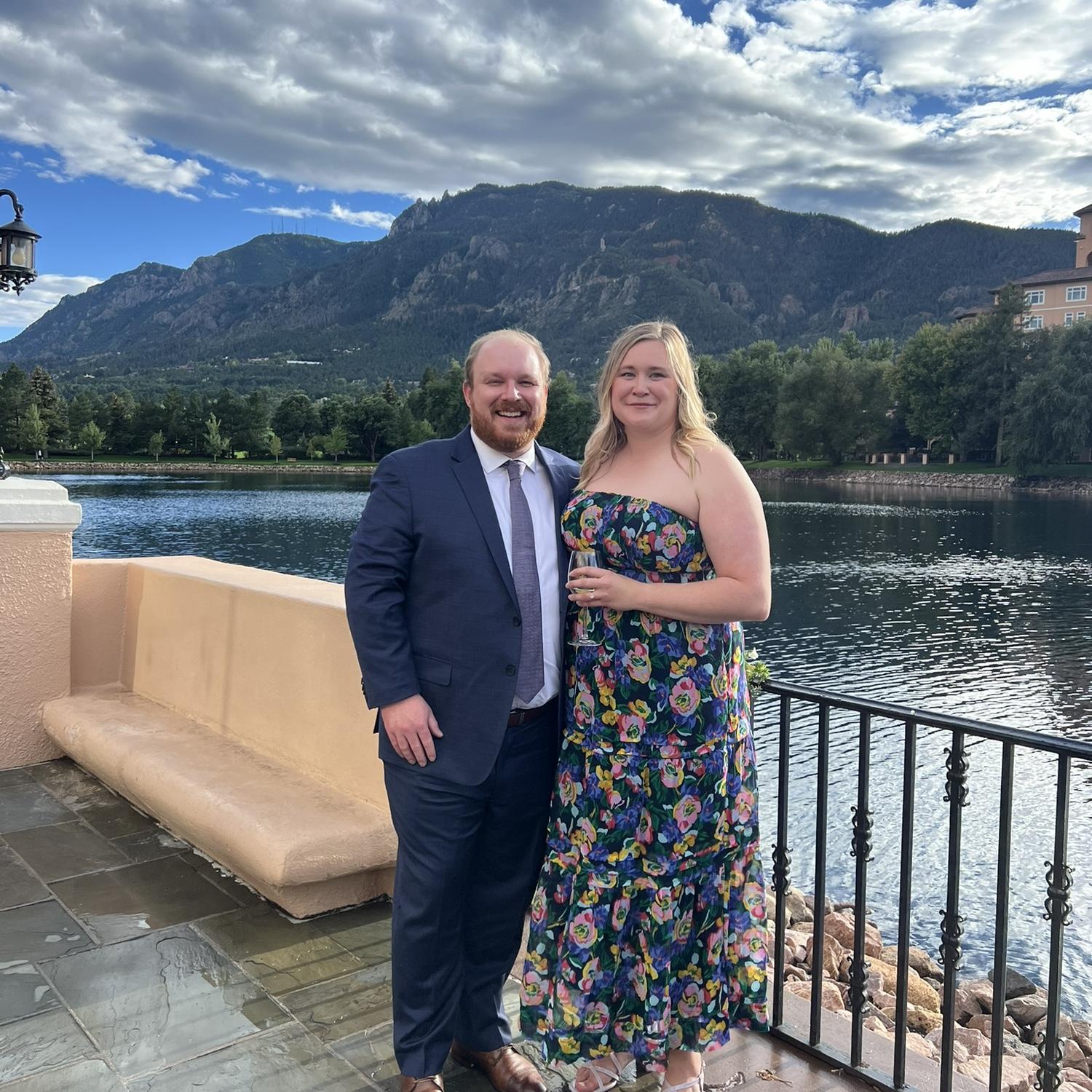 Celebrating Molly + Chris in Colorado Springs!