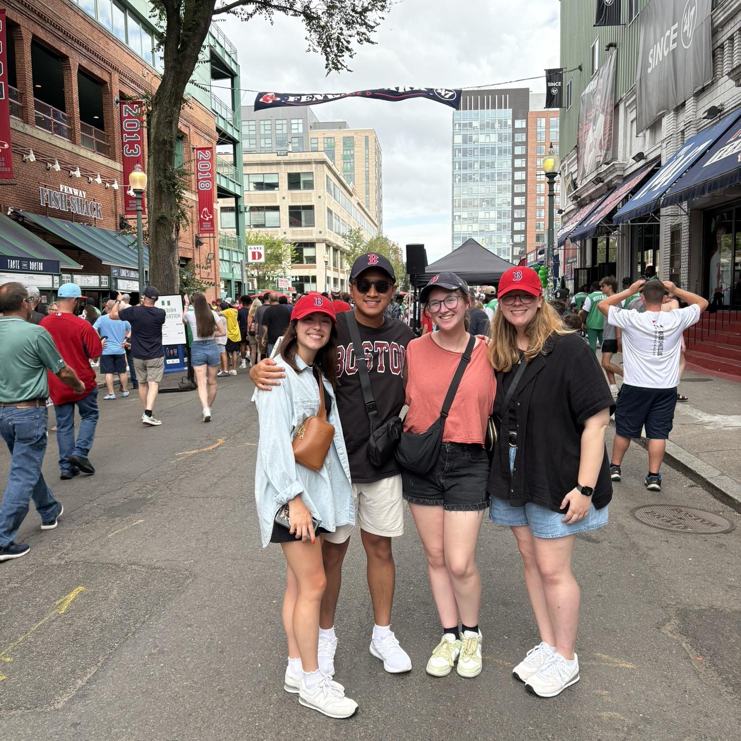Right before the Red Sox game. June 2025