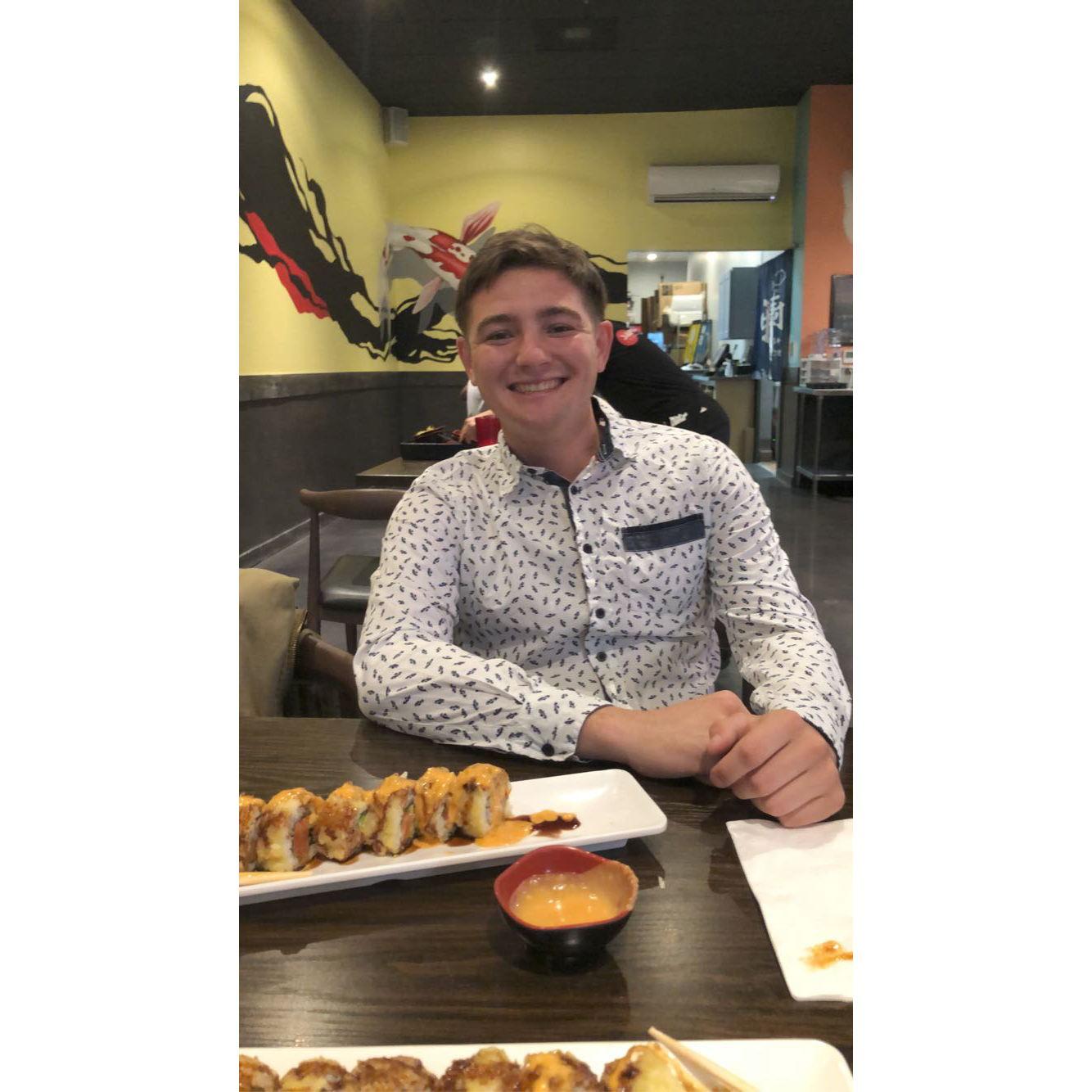 Our first date