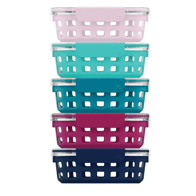 Duraglass™ Meal Prep Containers, Set of 5
