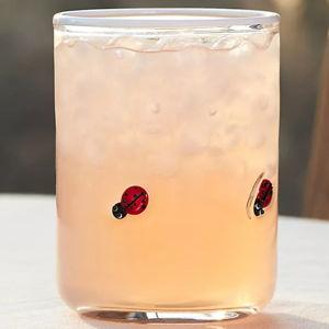 Icon Juice Glass - Lady Bug