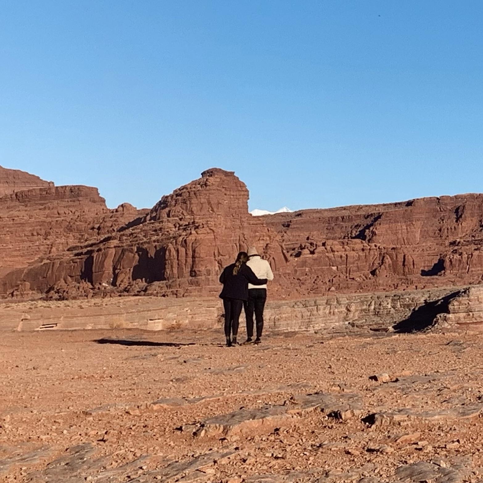 Red, red rocks in Canyonlands National Park (March 2021)