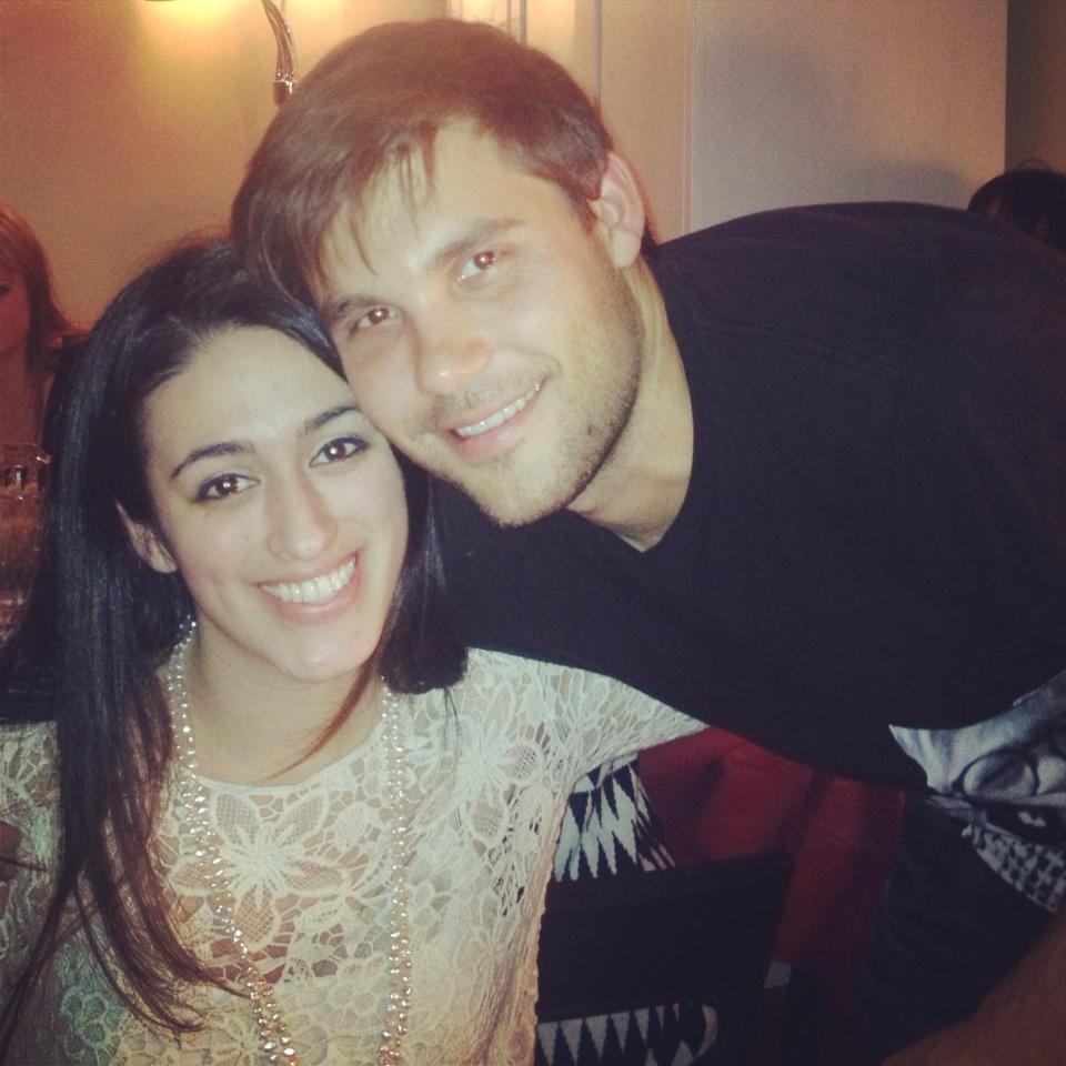 Katie and Jose attend Passover Seder with friends.
Upper West Side, Manhattan, New York, April 2013