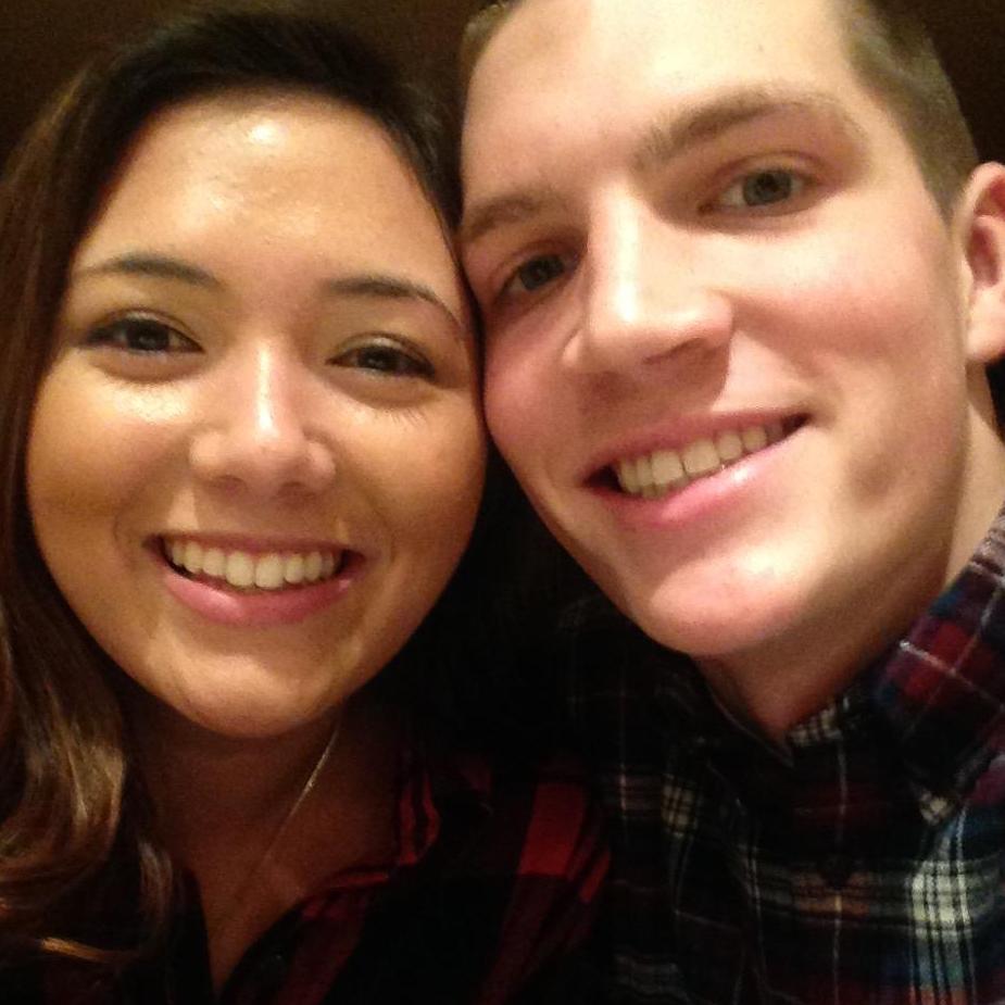 One of our first Christmas seasons together.