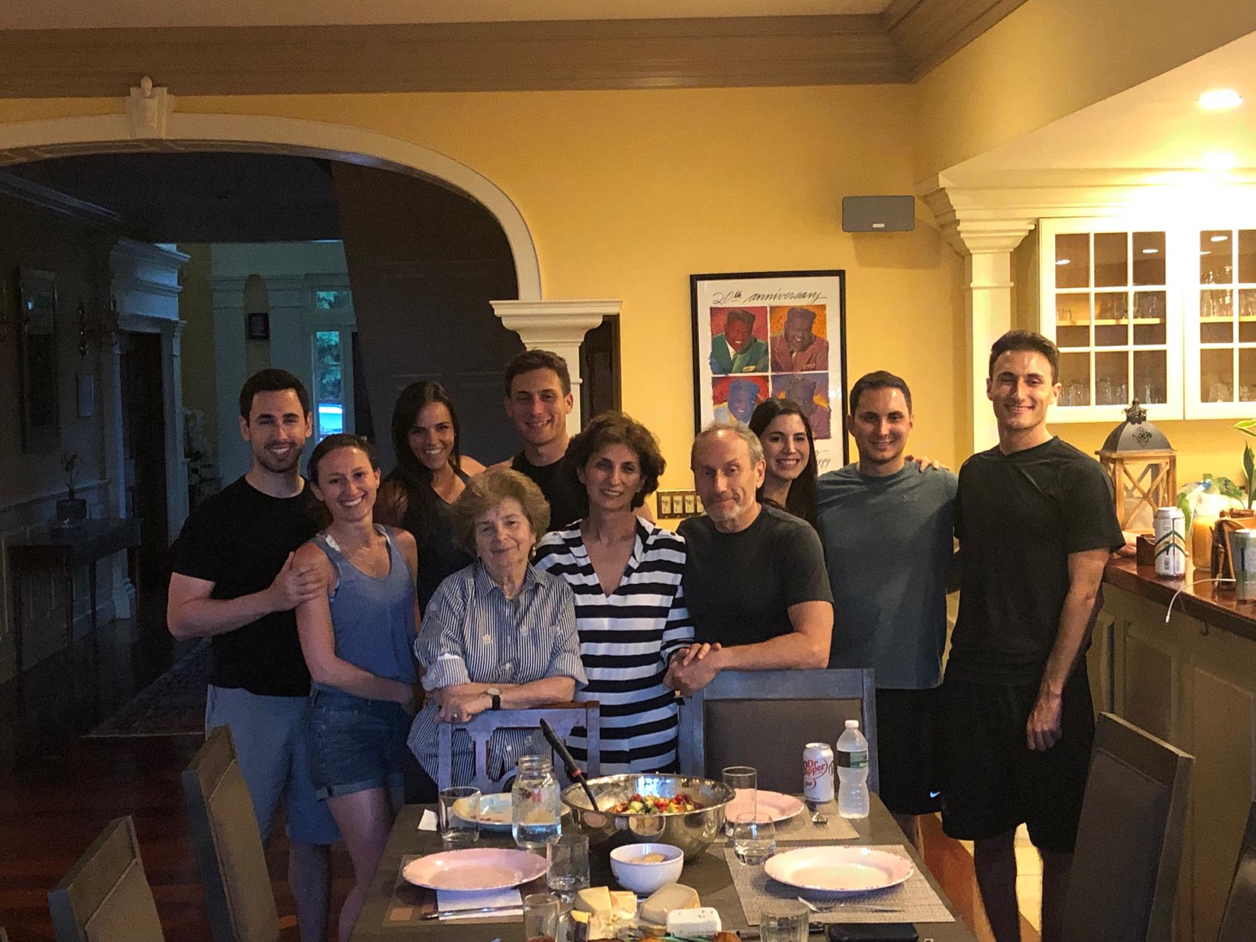 First time Zach spent a whole weekend with all the Magid's