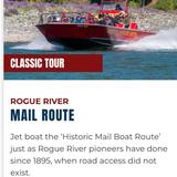 Jerry's Rogue Jets: Boat Tours