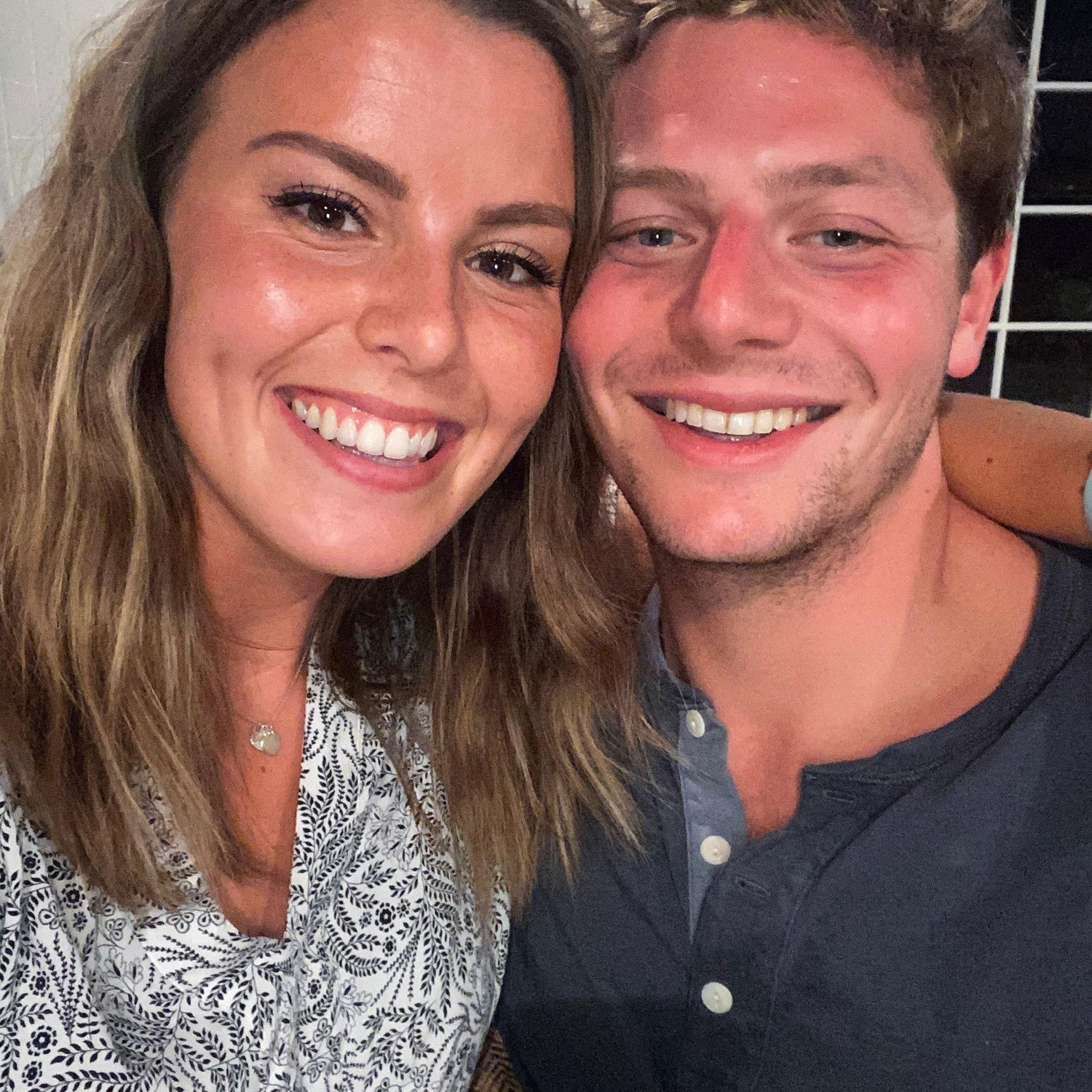 2020: Our very first photo together