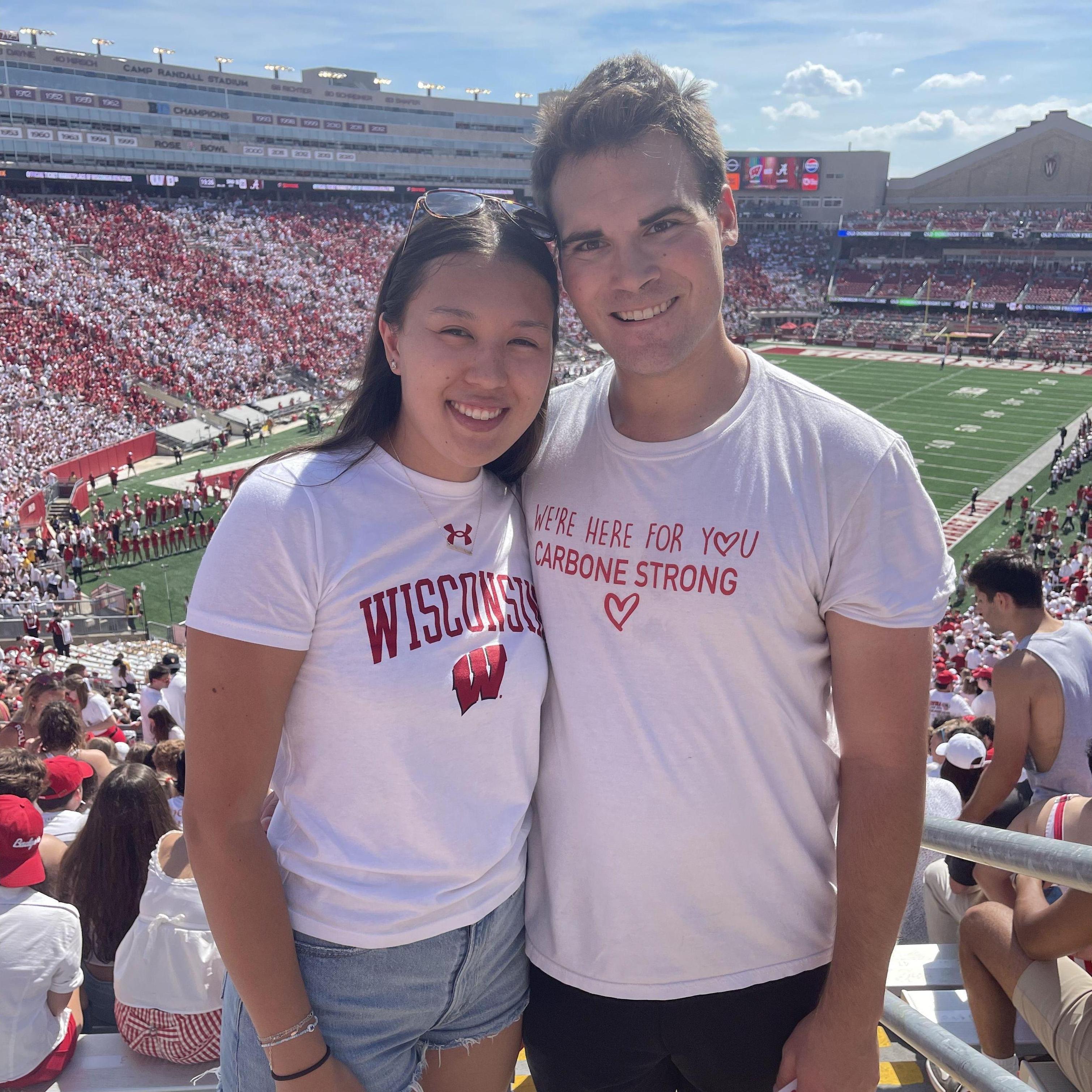 Our first Badger Football Game