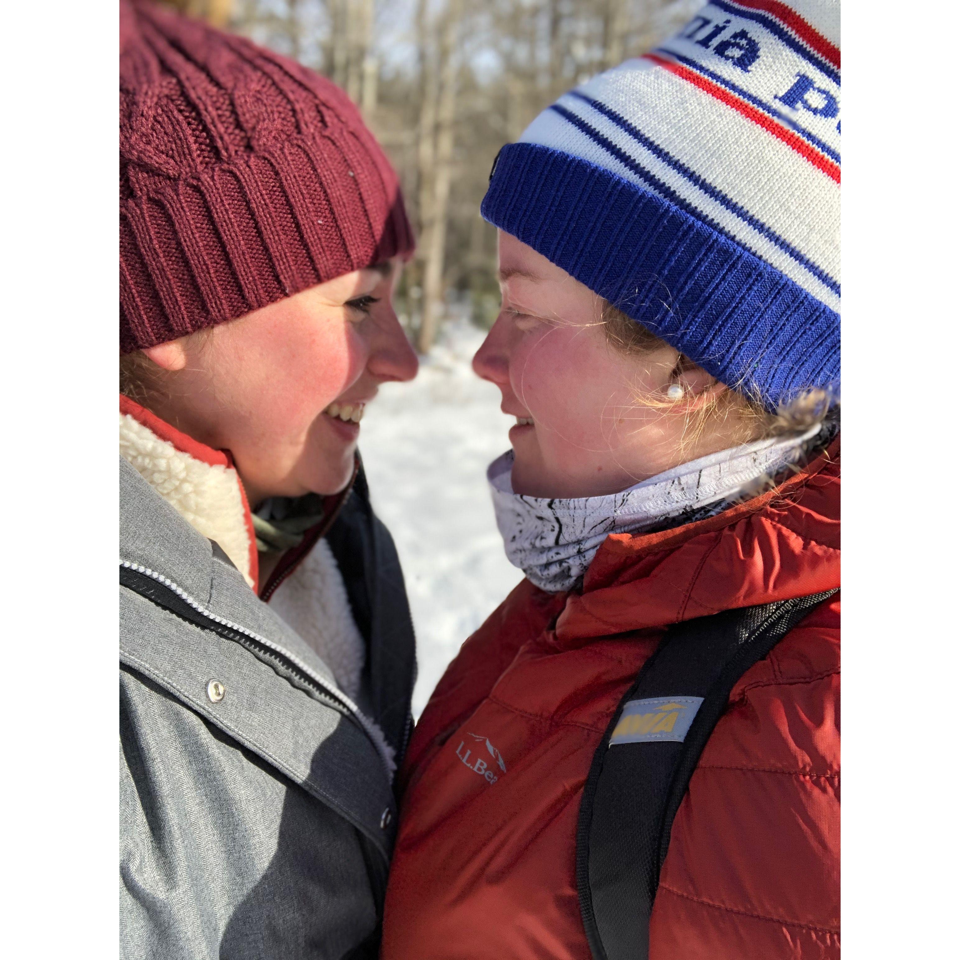 January 2020 - Snowshoeing in Bethel, ME