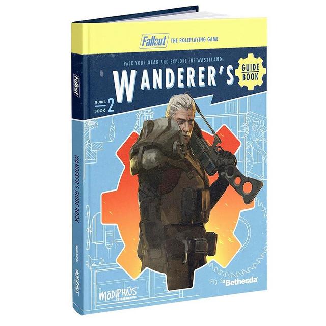 Modiphius Entertainment: Fallout: The Roleplaying Game - Wanderers Guide Book - Hardcover RPG Book, Tabletop Role Playing Game, Officially Licensed