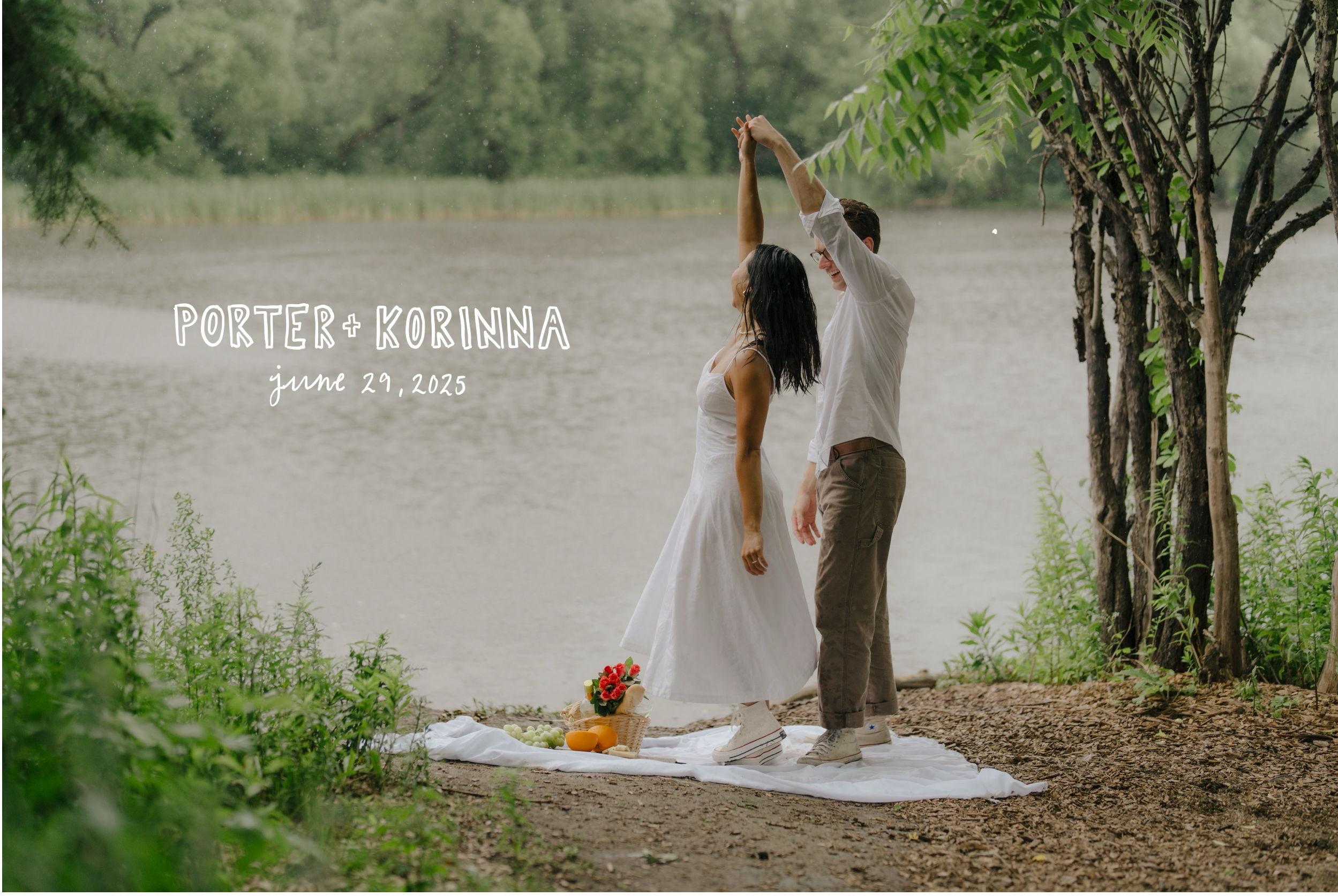 The Wedding Website of PORTER WOODS and KORINNA CHU