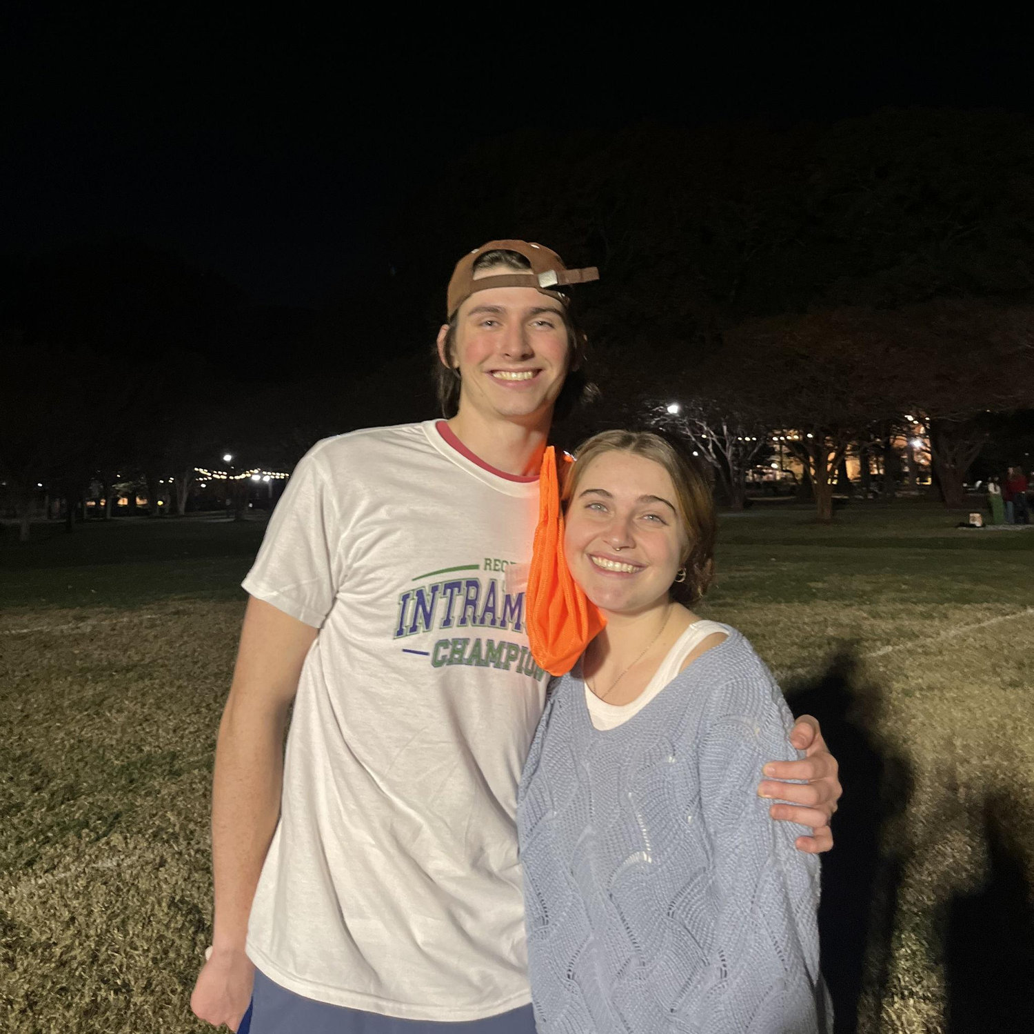 Caedmon's team won the Intramural football championship...again!