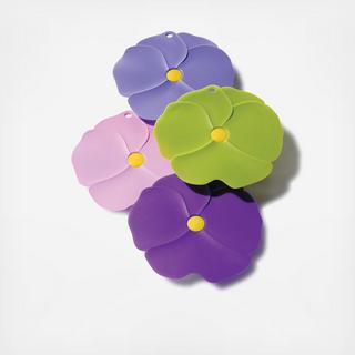 Reflecting Nature Pansy Heat Resistant Trivet
