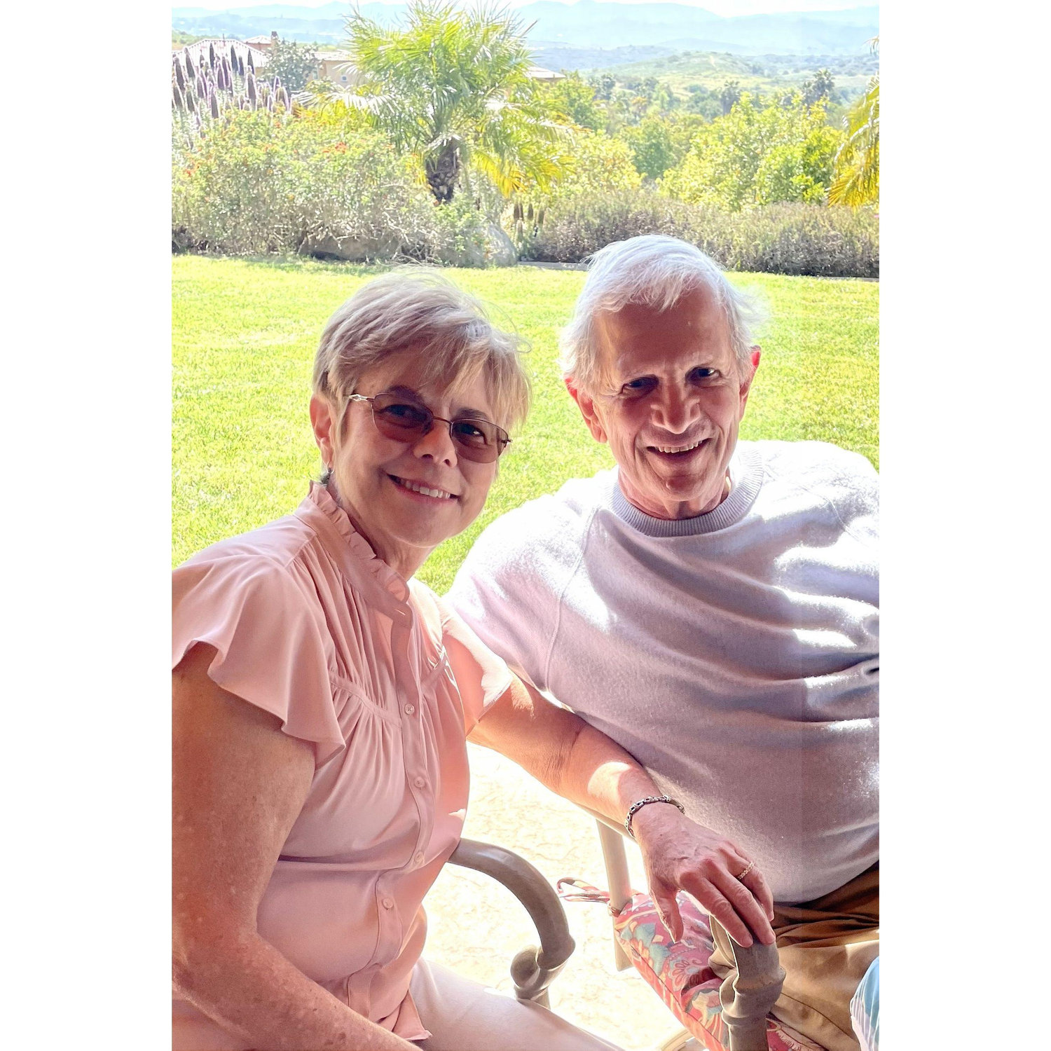 At Bill & Mary Lou's for Mother's Day, '24
