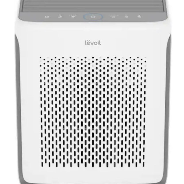 Levoit - Vital 200S-P 388 Sq. Ft Smart Air Purifier with Pet and Sleep Mode - White/Grey