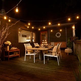 14' LED String Light with Clear Bulbs