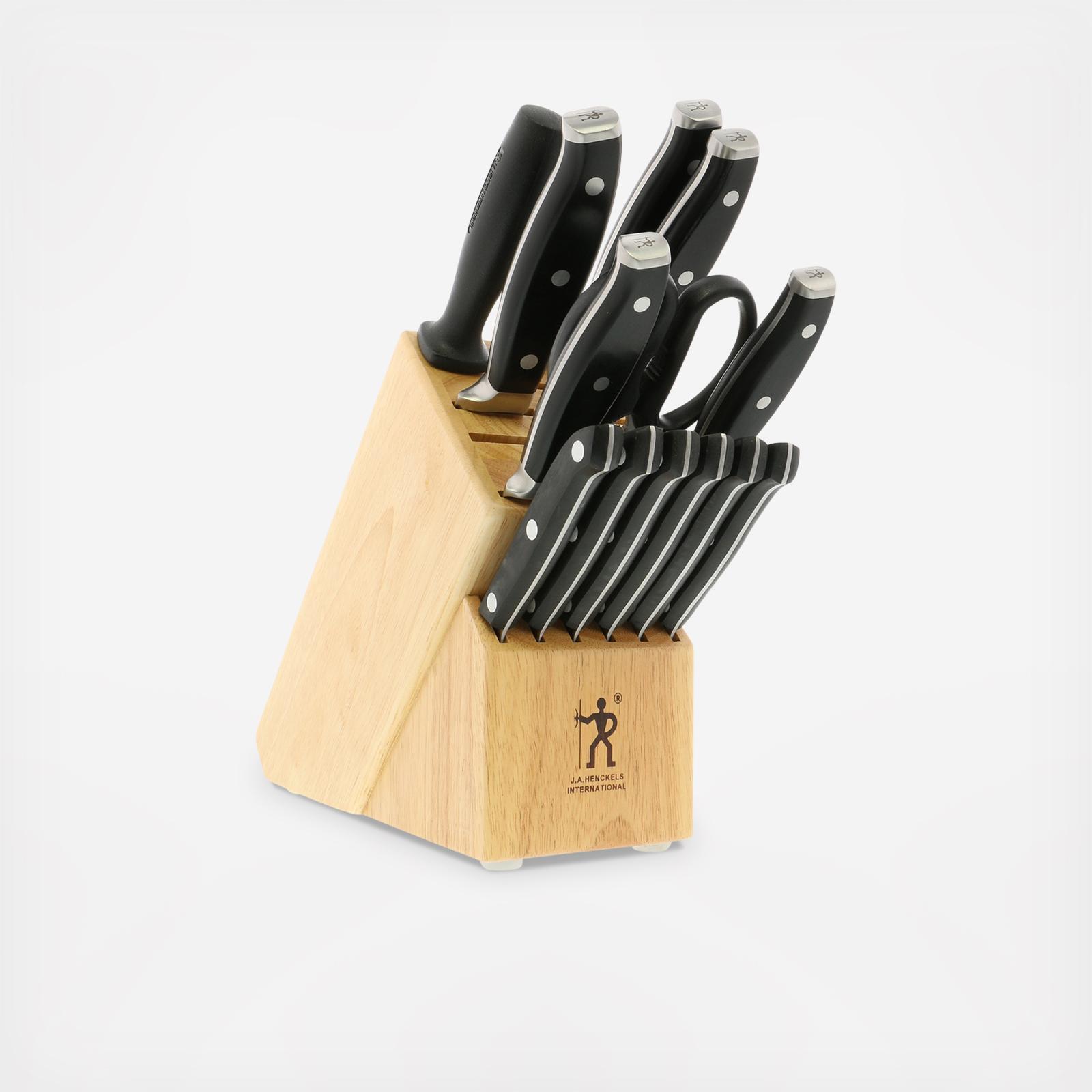 Henckels, Forged Accent Knife Block Set, 15-Piece - Zola