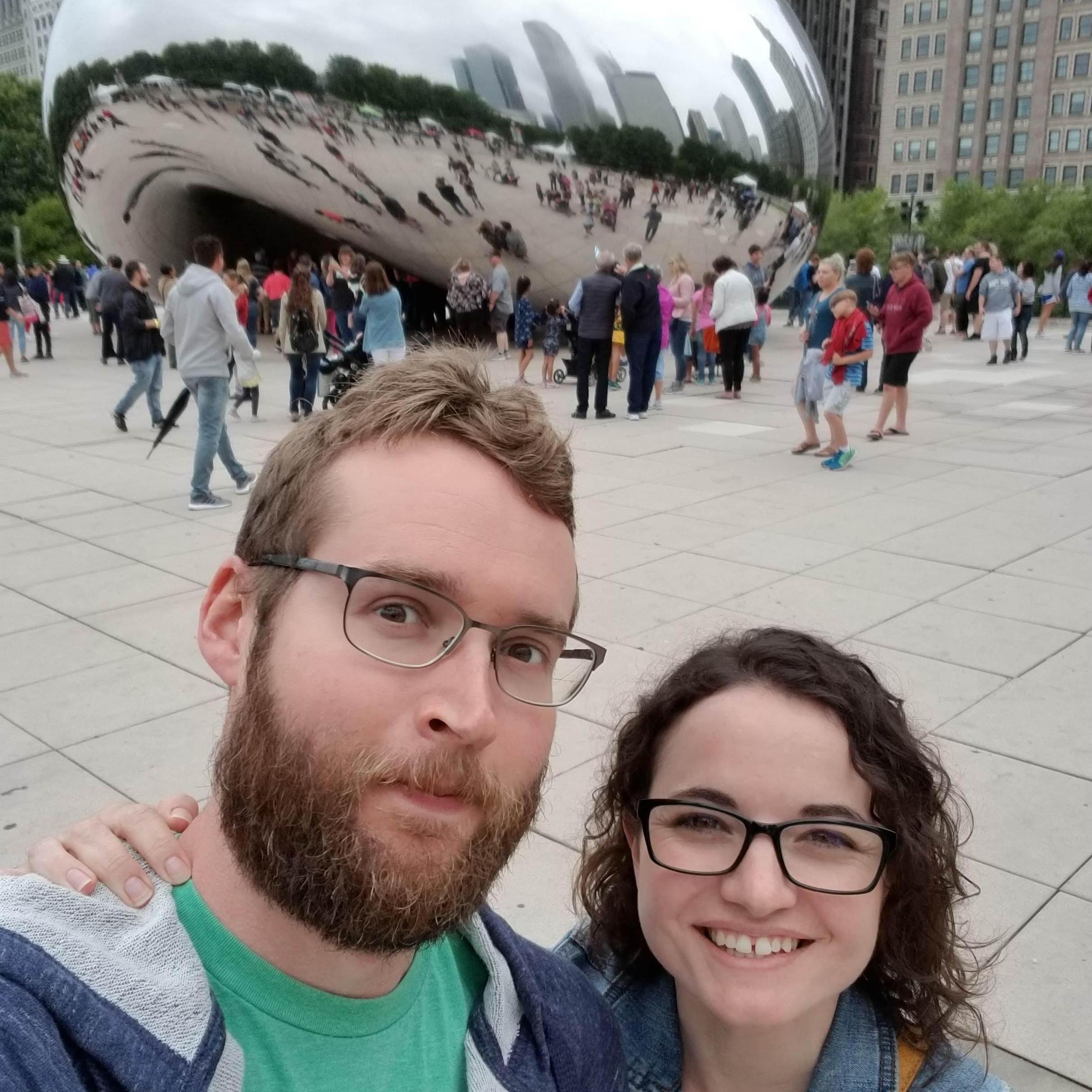 Visiting Chicago for Mal's birthday in 2018
