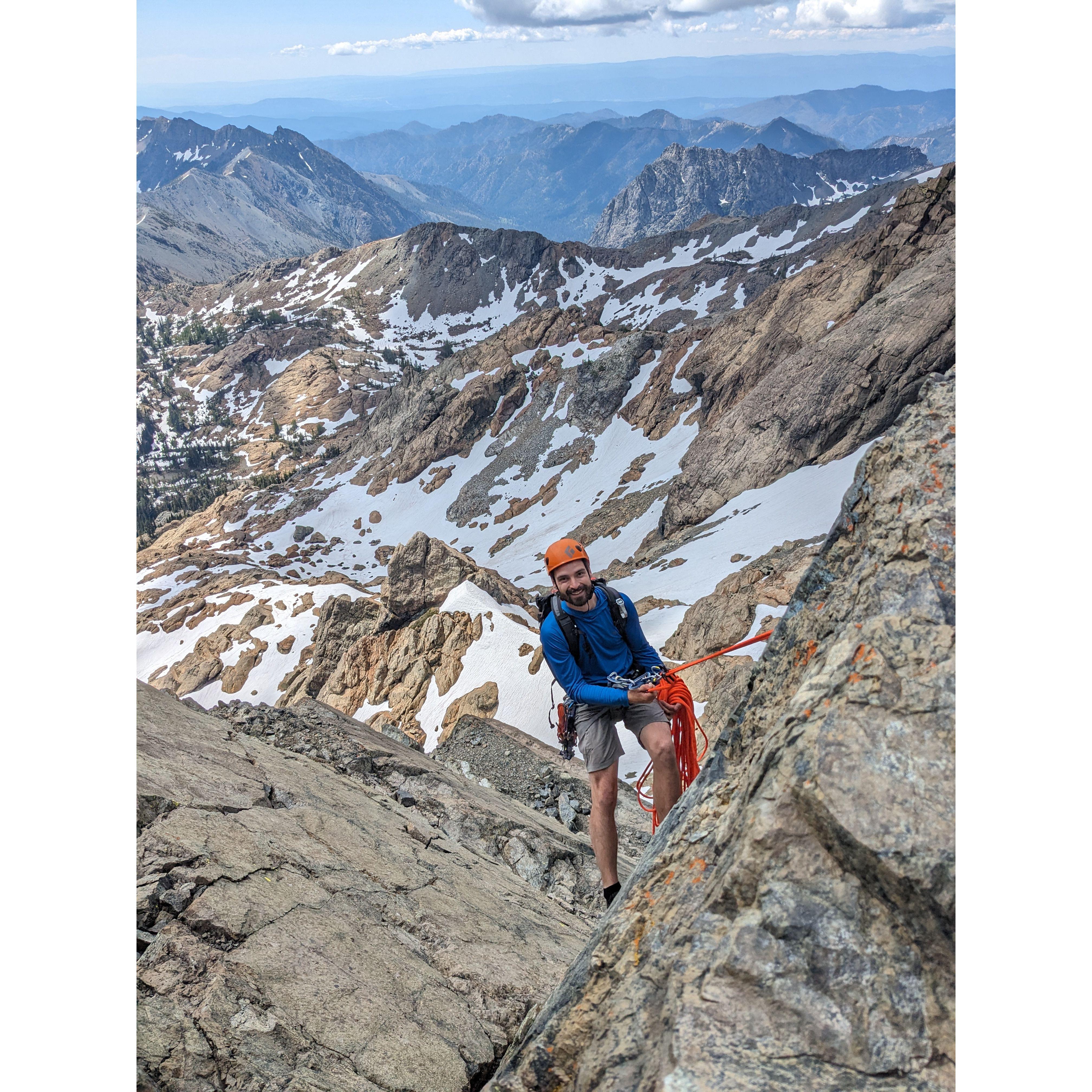 Where we had our first date-Ingalls Peak.
