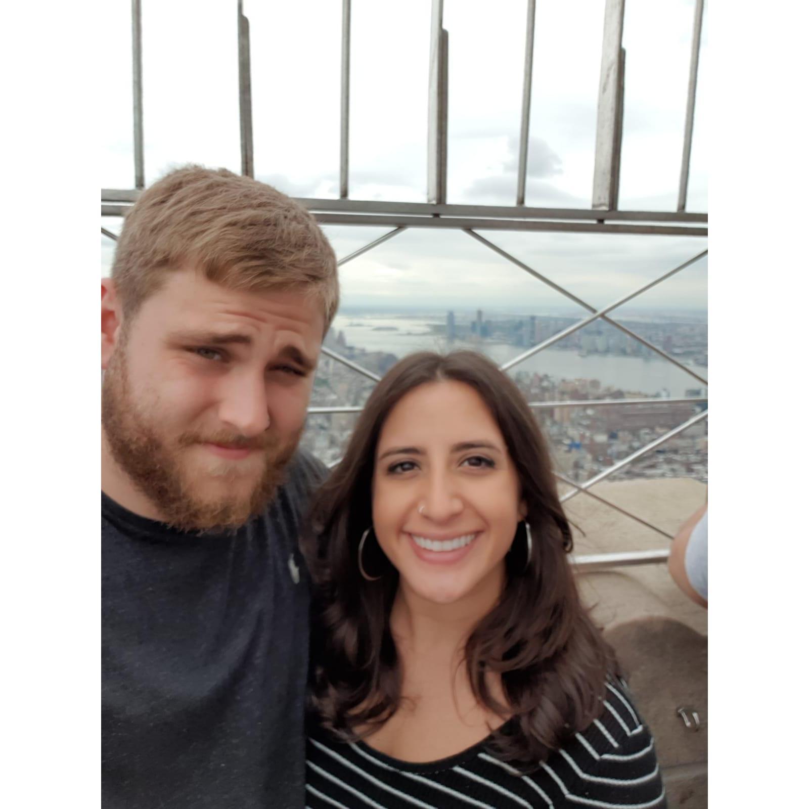 first visit to the states