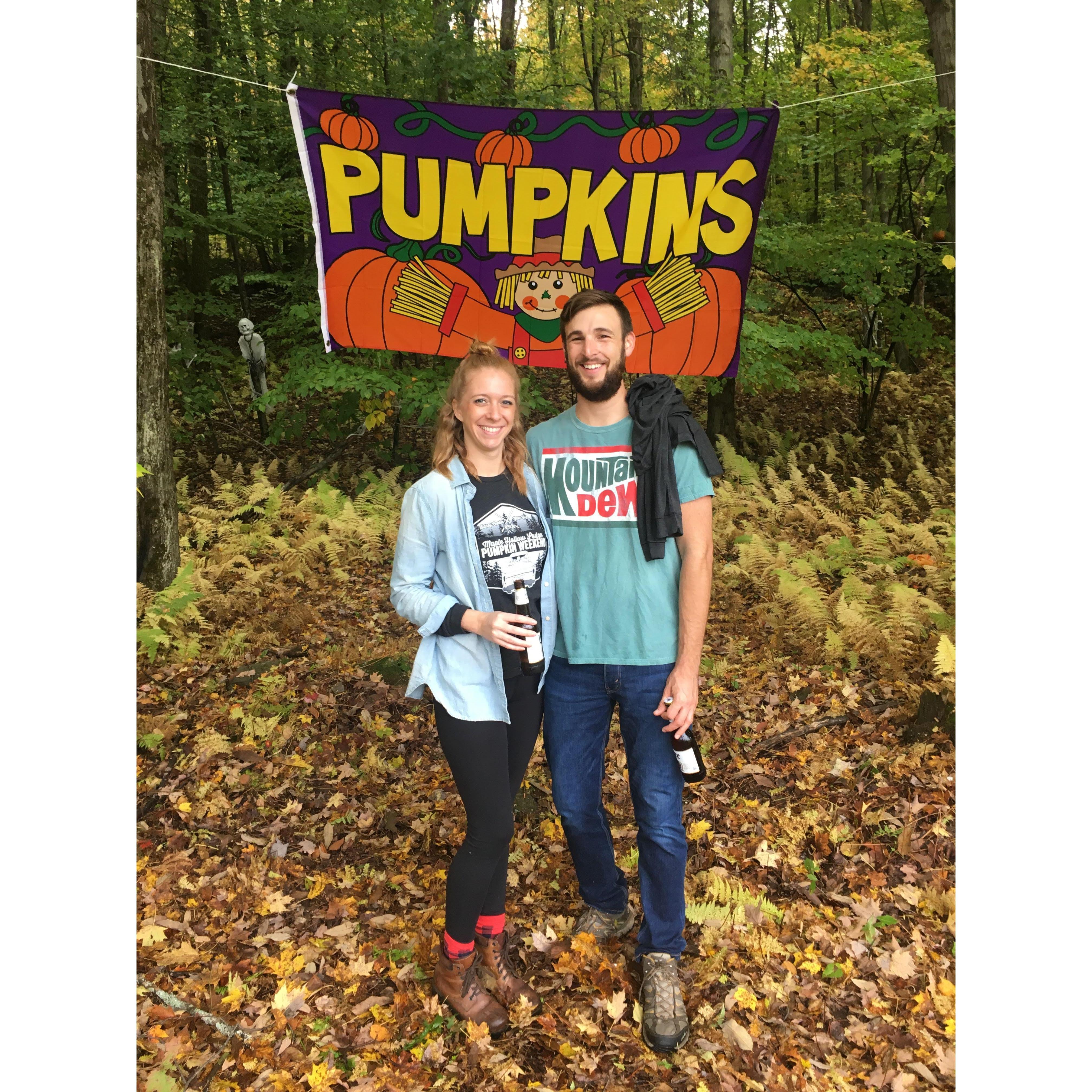Our first pumpkin weekend
