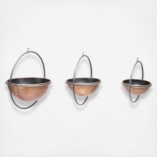 Wall Vases, Set of 3