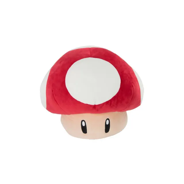 Club Mocchi Mocchi Super Mario Red Mushroom Mega 15" Plush