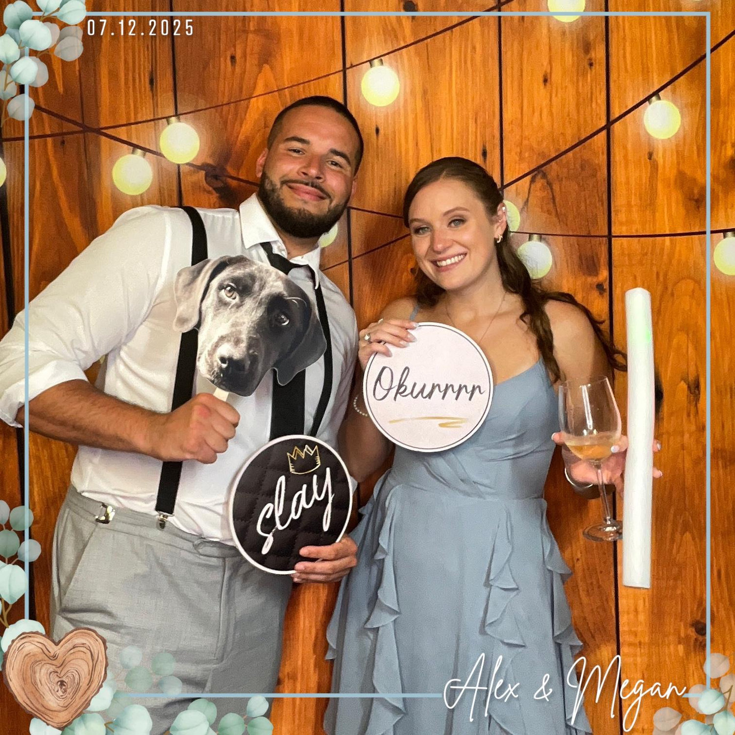 Our last wedding before we got engaged!