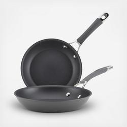 Lodge, Blacklock Triple Seasoned 2-Piece Skillet Set - Zola