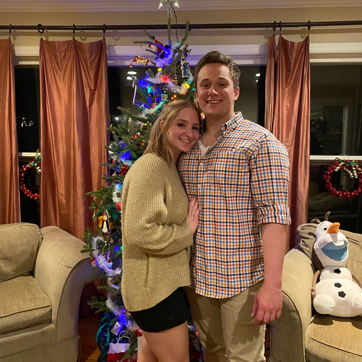 Our first picture together! Met all of Derek’s friends and family 2 weeks into dating!